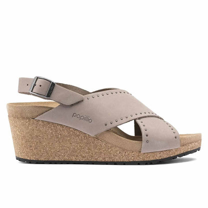 Birkenstock Samira Nubuk Leather Biscuit Rivets