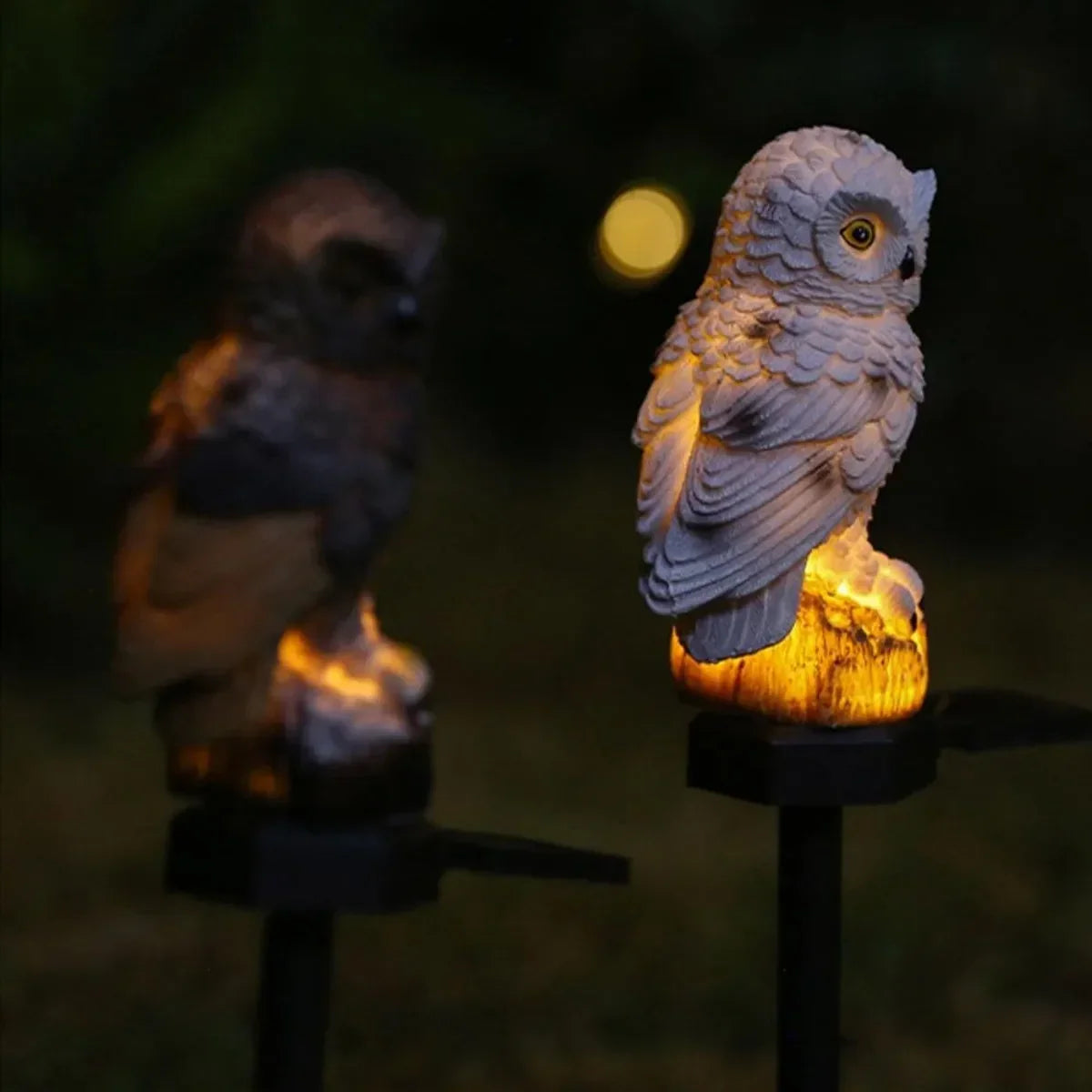 Cute Owl Solar Garden Decoration Light