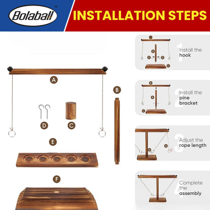 Bolaball Ring Toss Game