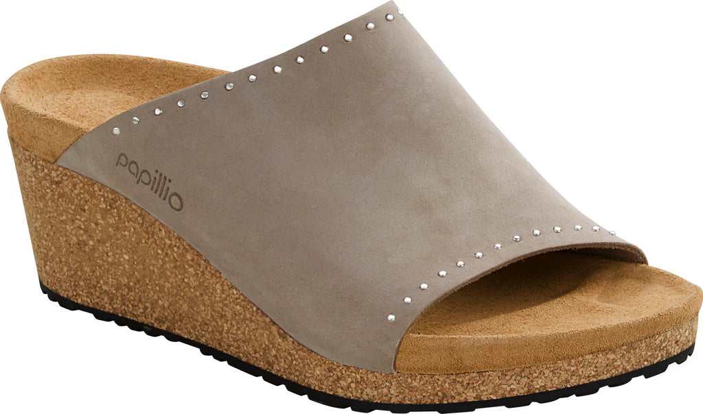 Birkenstock Namica Nubuck Leather Biscuit Rivets
