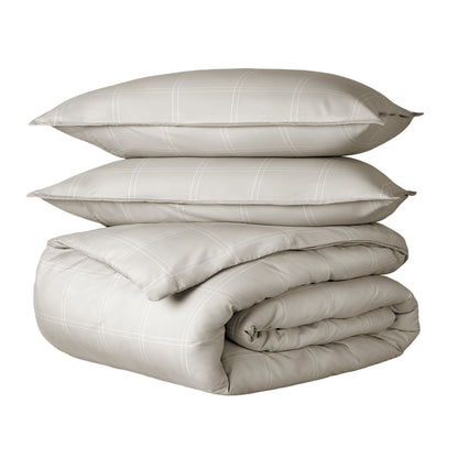 Bare Home Double Brushed Duvet Cover Set