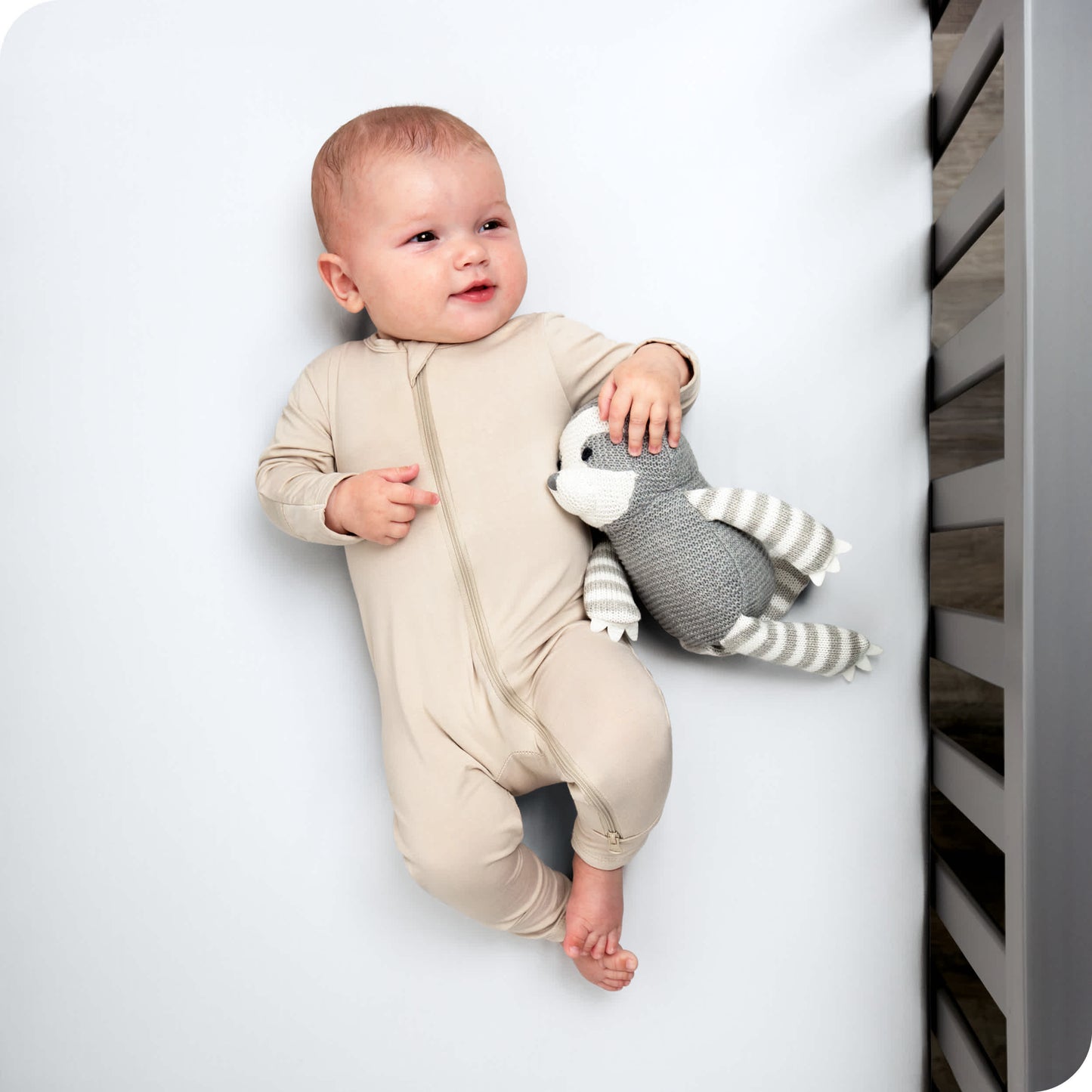 Bare Home Fitted Crib Microfiber Sheet