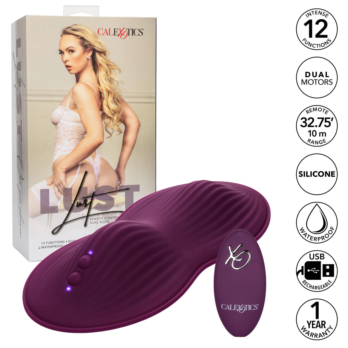 CalExotics Lust Remote Control Dual Rider
