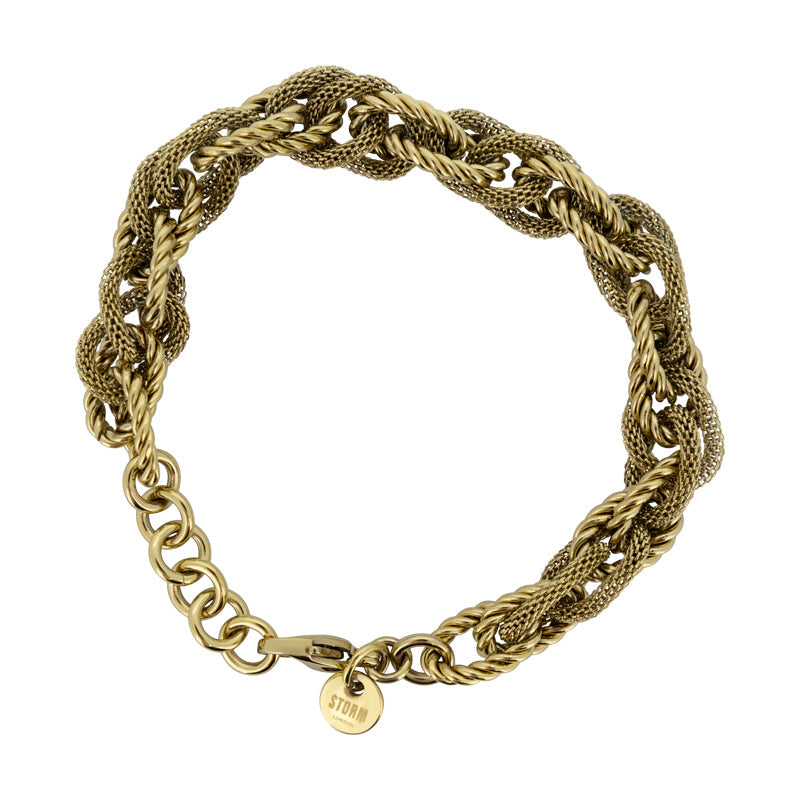 Storm Leoni Bracelet 21K Gold Plated