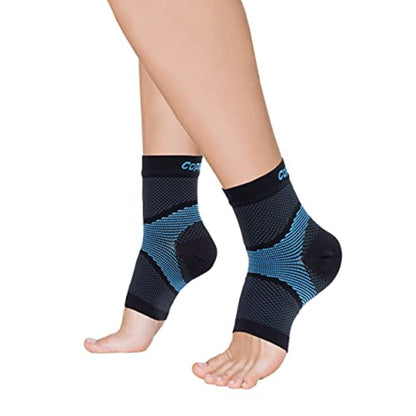 Copper Fit ICE Menthol Plantar Fascia Compression Foot Sleeve Arch Support