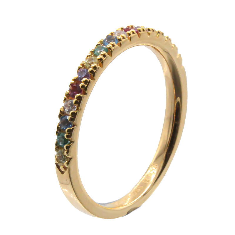 Gold Ring Size 52 Sif Jakobs Ellera Cubic Zirconia