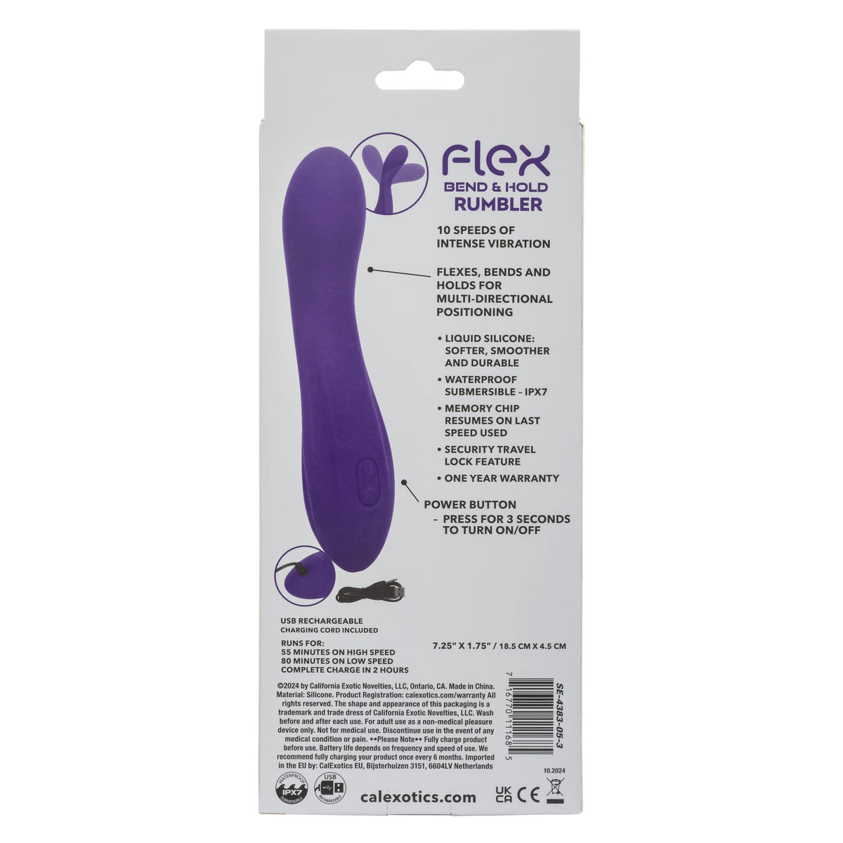 CalExotics Flex Bend & Hold Rumbler