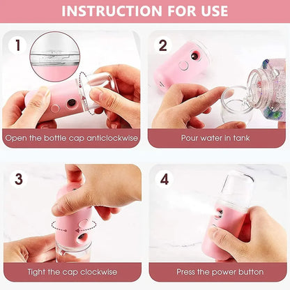 Cute Rabbit Nano Mist Facial Sprayer