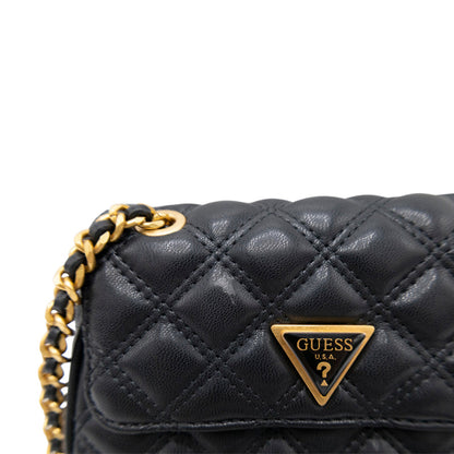 Guess Group Giully Mini Handbag Black QA874878 (Ex Display)