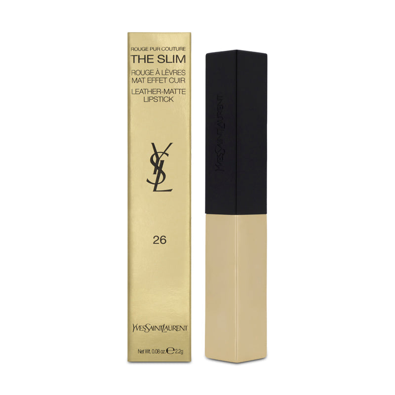 Yves Saint Laurent The Slim Leather-Matte Lipstick 26 Rouge Mirage