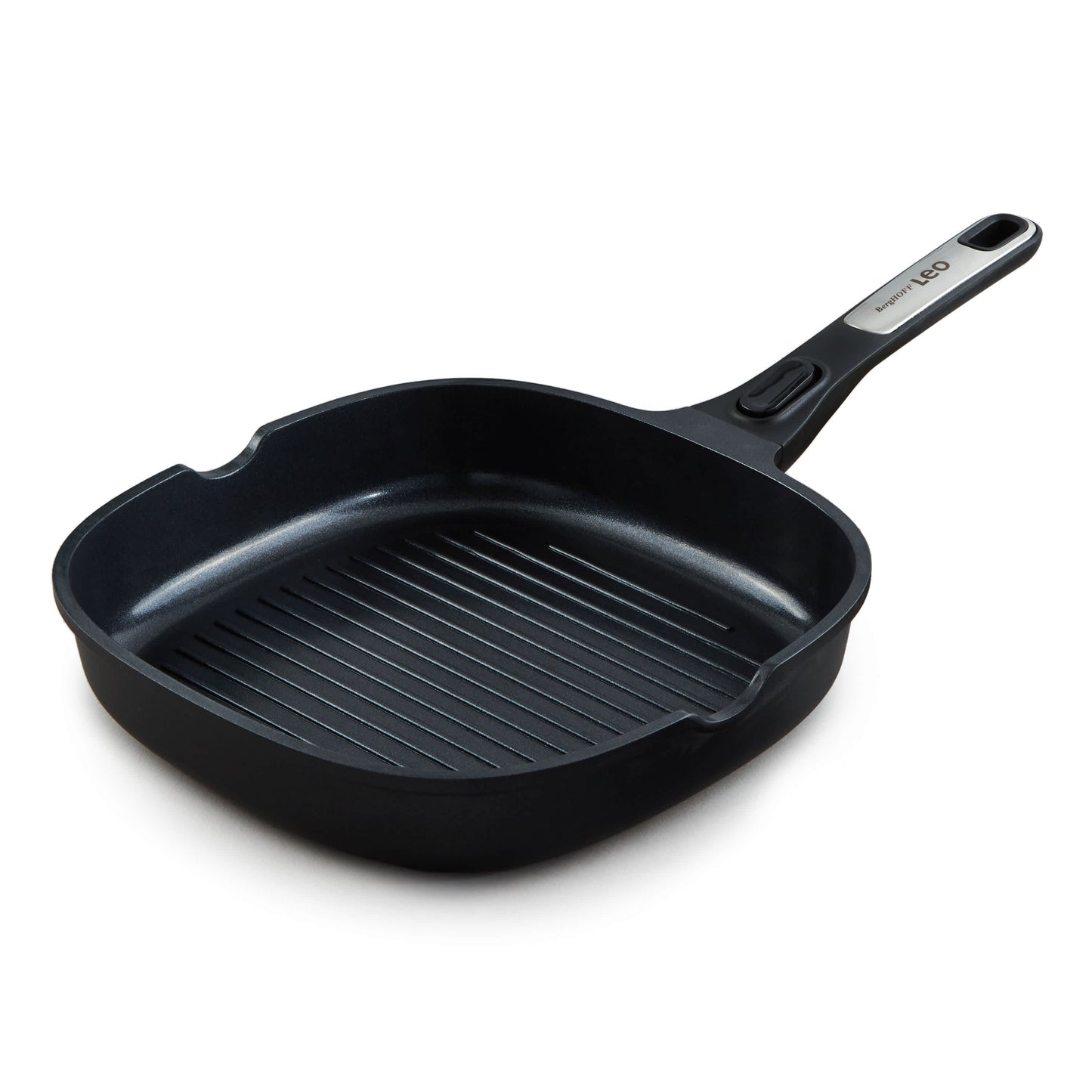 BergHOFF Leo Phantom Nonstick Ceramic 10.25" Grill Pan, Recycled