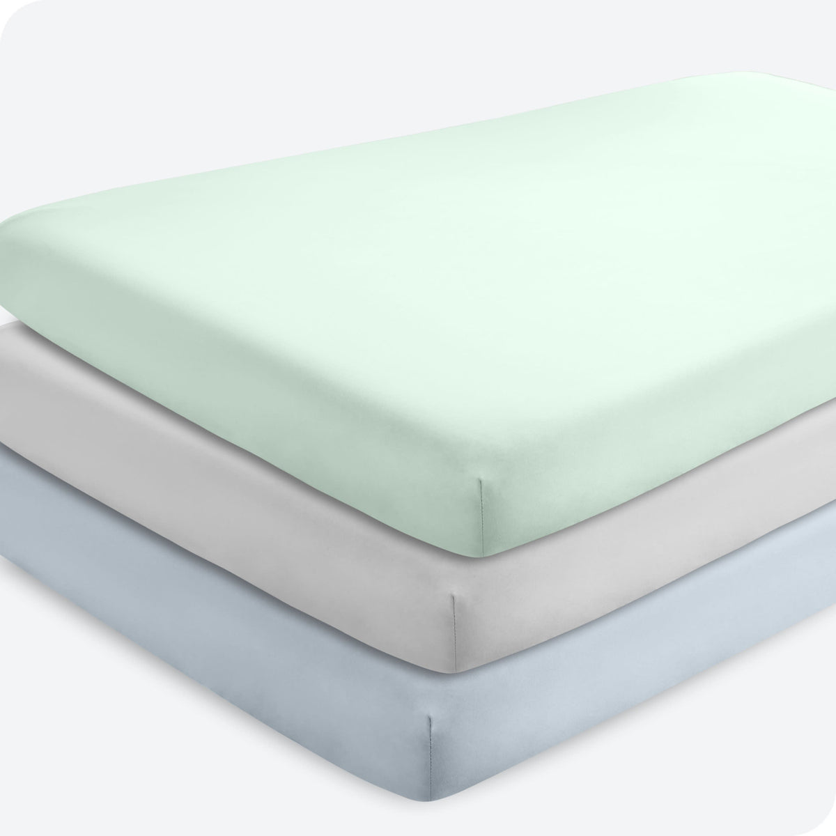 Bare Home Fitted Crib Microfiber Sheet
