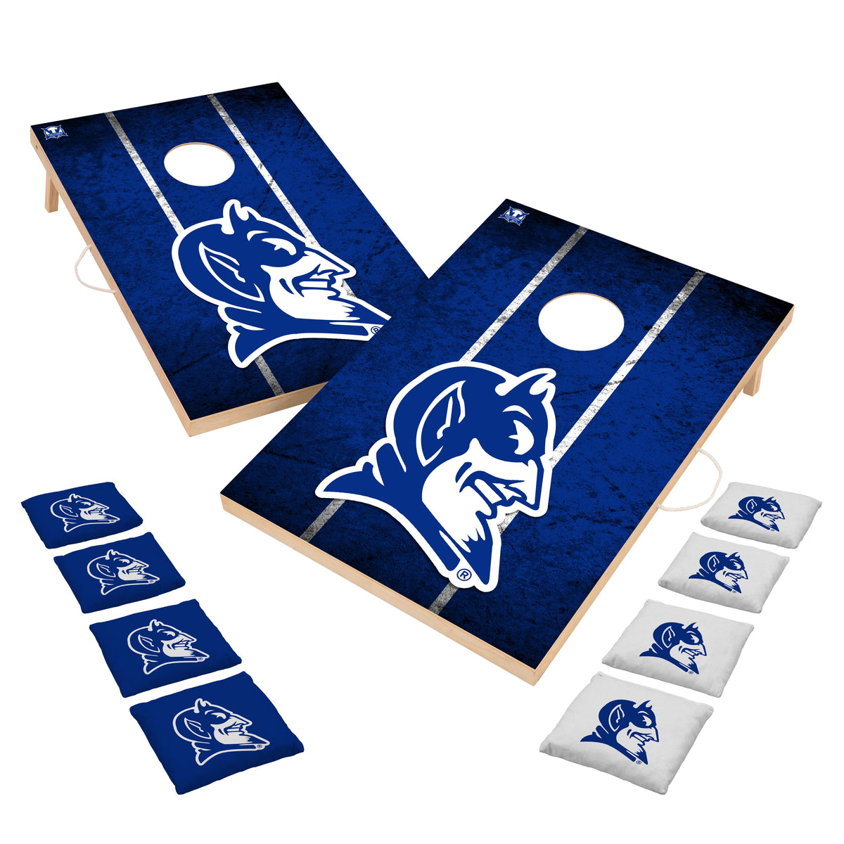 Duke Blue Devils 2x3 Solid Wood Cornhole Game