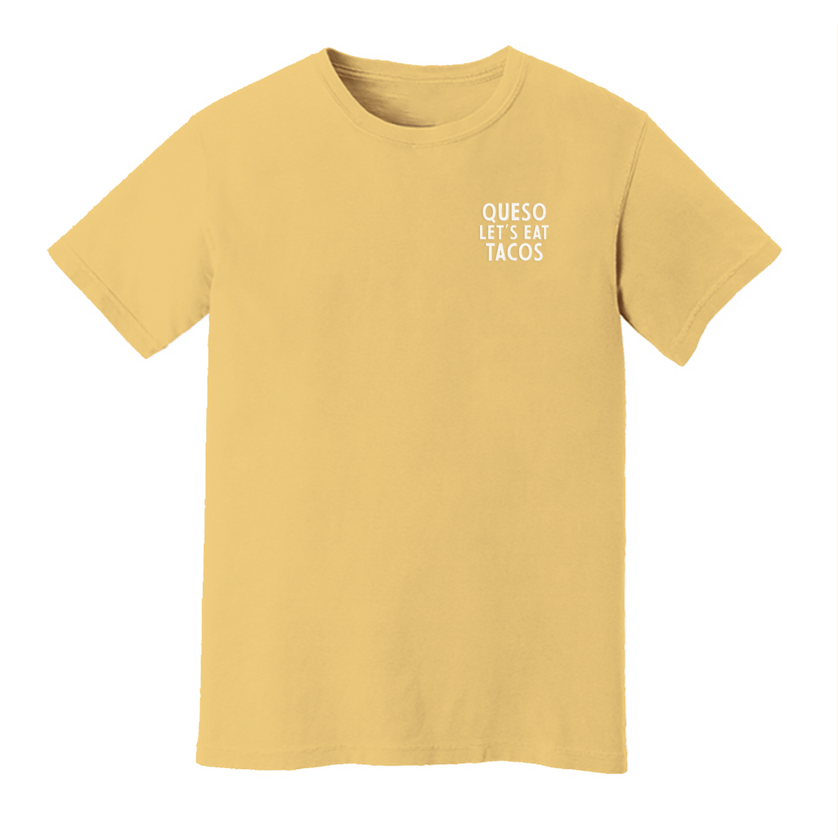 Frankie Jean Queso Let's Eat Tacos Washed Tee