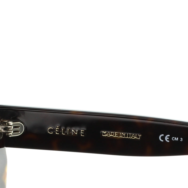 Celine Sunglasses Dark Havana Diane Women's CL 41432/S Tortoiseshell