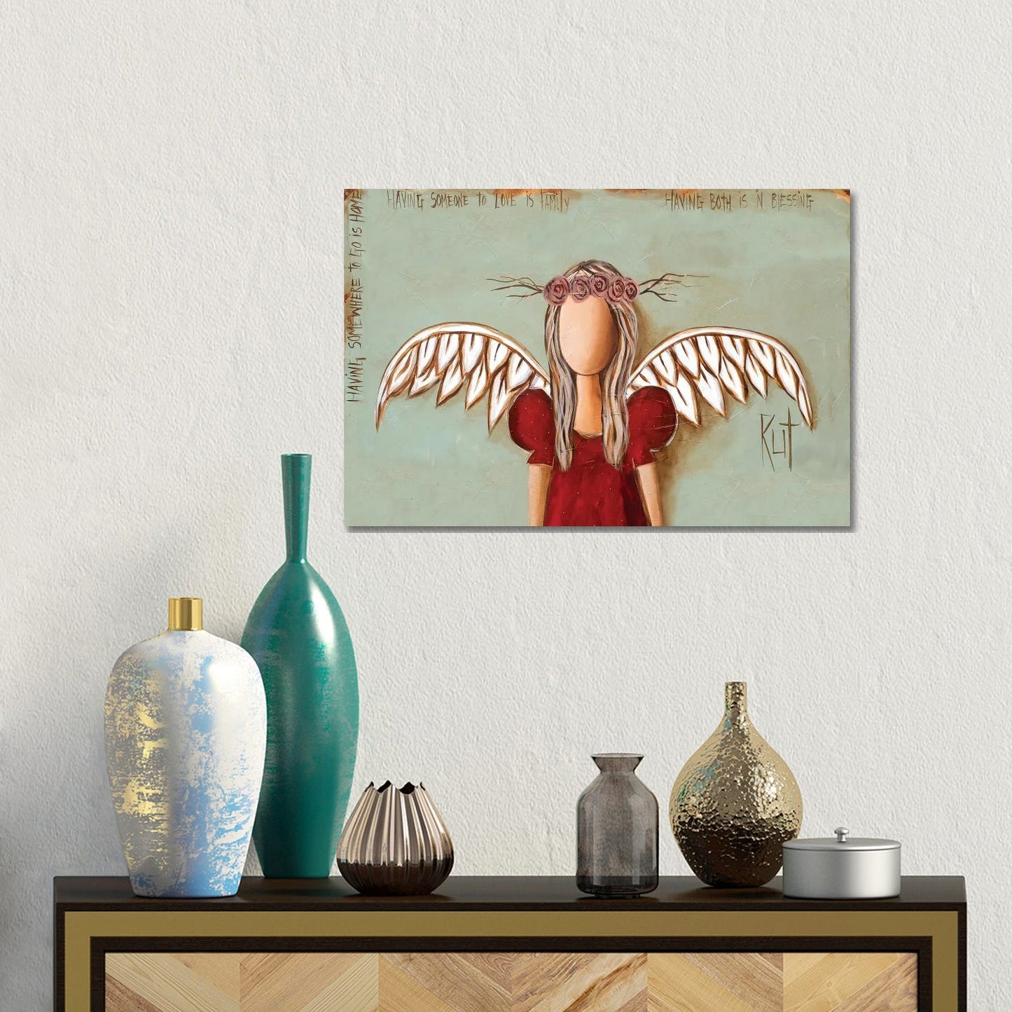 A Blessing by Ruth's Angels - Canvas Gallery Wrap