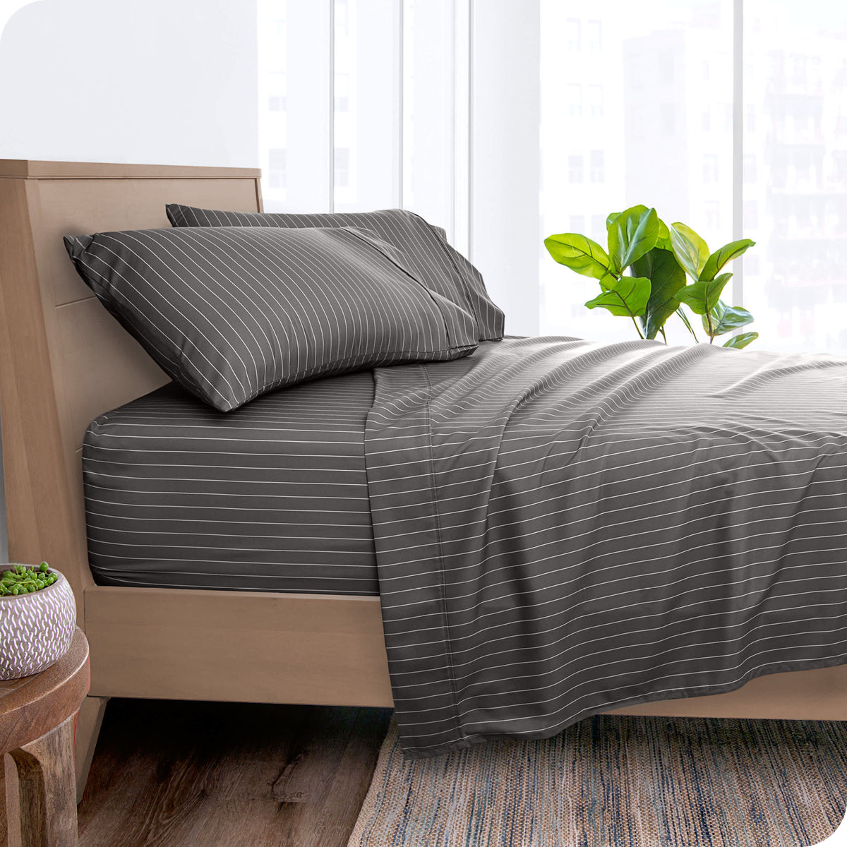Bare Home 3-Piece Microfiber Sheet Set