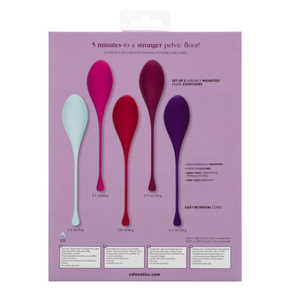 CalExotics Kegel Training 5-Piece Set
