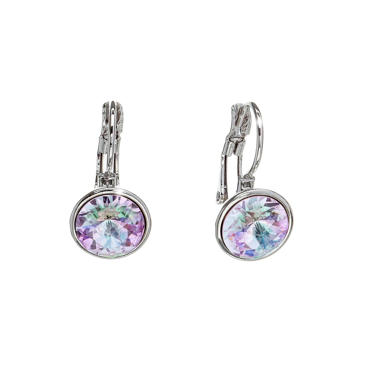 Classic Leverback Earrings with Sparkling Swarovski Crystals by callura