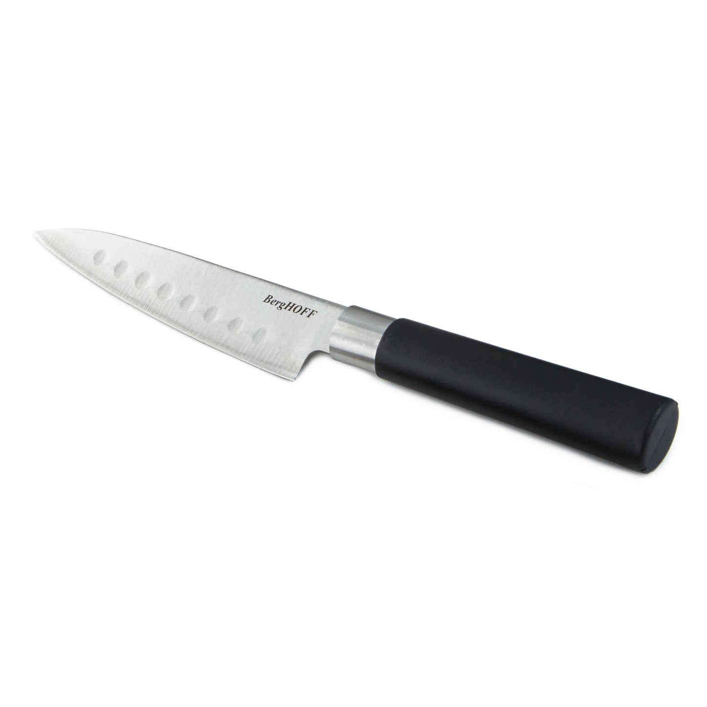 BergHOFF DiNA Codon Stainless Steel Scalloped Santoku Knife, 5"