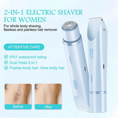 2-in-1 Women’s Electric Shaver