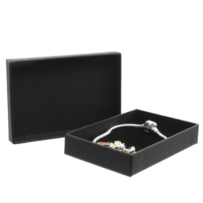Silver Charm Bracelet - Dove Of Peace, Suitcase & Green Leaves Charm