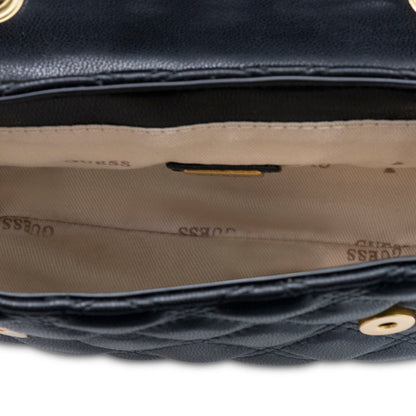 Guess Group Giully Mini Handbag Black QA874878 (Ex Display)