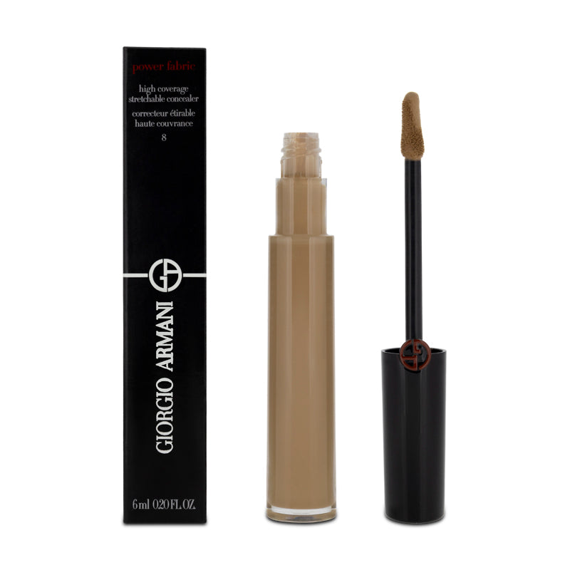 Giorgio Armani Power Fabric High Coverage Concealer Shade 8