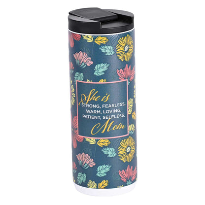 20 oz Tumbler – Mom She Is Strong