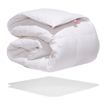 Canadian Down & Feather Company White Down Comforter, Regular Weight