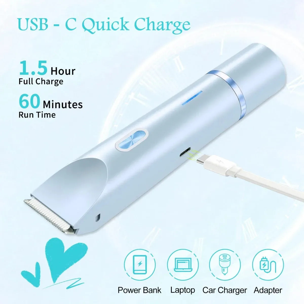 2-in-1 Women’s Electric Shaver